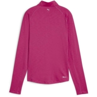 Puma W You-V Solid quarter Zip Baselayer Top dama