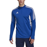 Bluza trening adidas Condivo 22 Training 1/2 zip men's , blue and white HA6271