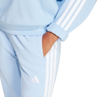 Bluza trening 's adidas Essentials 3-Stripes French Terry blue JD5283 dama