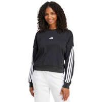 Bluza trening 's adidas Essentials 3-Stripes French Terry black JE0016 dama