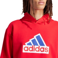 Bluza trening Adidas FI BOS HD OLY men's red IS8338