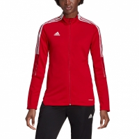 Bluza trening Adidas Tiro 21 Track 's red GM7305 dama