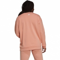 Bluza trening Bluza damska adidas Youforyou morelowa HA2431