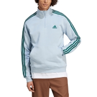 Bluza trening Bluza adidas Essentials 3-Stripes 1/4-Zip men's blue IJ8909