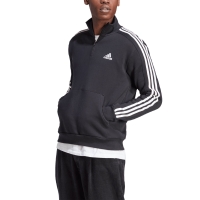 Bluza trening Bluza adidas Essentials 3-Stripes men's 1/4-Zip black HZ6235