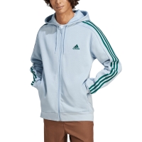 Bluza trening Bluza adidas Essentials 3-Stripes Full-Zip men's blue IJ8932