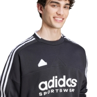 Bluza trening Bluza adidas House of Tiro men's black-white IW0172