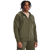 Bluza trening Bluza Hanorac Under Armor Rival FZ men's khaki 1379767 390 Under Armour