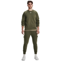 Bluza trening Bluza Men's
 Under Armor Rival Crew khaki 1379755 390 Under Armour