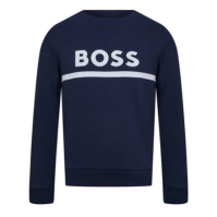 Bluza trening Boss Logo Crew Neck copil baietel