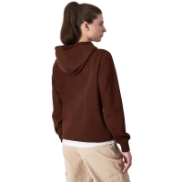 Bluza trening Champion Hooded 's brown 117530 MS524 dama