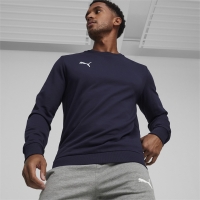 Bluza trening Puma Team Goal Casuals Crew Neck Sweat men's navy blue 658592 06