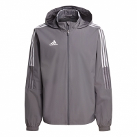 Bluza trening for men adidas Tiro 21 Allweather gray GM7389