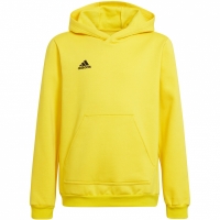 Hanorac Bluza dla dzieci adidas Entrada 22 żółta HI2142