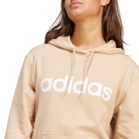 Bluza trening Hanorac 's adidas Essentials Linear beige IS2083 dama