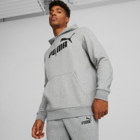 Bluza trening Hanorac Puma ESS Big Logo FL men's gray 586686 03