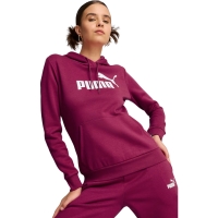 Bluza trening Hanorac 's Puma ESS Logo FL burgundy 586789 52 dama