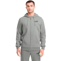 Bluza trening Hanorac Puma ESS Small Logo FZ FL men's gray 586702 03