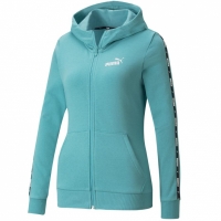 Bluza trening Hanorac Puma Power Tape Full 's - Zip TR blue 847119 61 dama