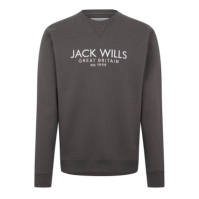 Bluza trening Jack Wills Belvue Graphic Logo Crew Neck