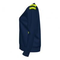 Bluza trening Bluza fermoar Championship Vi Navy Fluor Yellow Joma