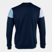 Bluza trening Crew V Navy Sky Blue White Joma