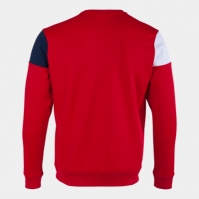 Bluza trening Crew V Red Navy White Joma