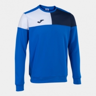 Bluza trening Crew V Royal Navy White Joma