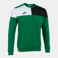 Bluza trening Crew V Green Black White Joma