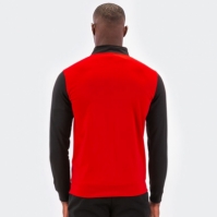 Bluza trening 1/2 Zipper Winner Red-black Joma