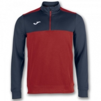 Bluza trening 1/2 Zipper Winner Red-navy Joma