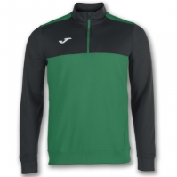 Bluza trening 1/2 Zipper Winner Green-black Joma