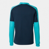 Bluza trening Eco Championship Navy Fluor Turquoise Joma