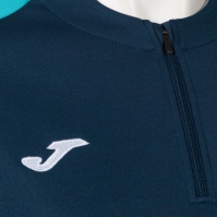 Bluza trening Eco Championship Navy Fluor Turquoise Joma