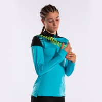 Bluza trening Elite X Fluor Turquoise Black Joma