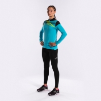 Bluza trening Elite X Fluor Turquoise Black Joma