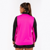 Bluza trening Bluza fermoar Montreal Fluor Pink Black Joma