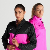 Bluza trening Bluza fermoar Montreal Fluor Pink Black Joma