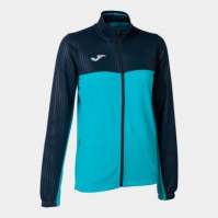 Bluza trening Bluza fermoar Montreal Fluor Turquoise-navy Joma