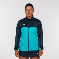 Bluza trening Bluza fermoar Montreal Fluor Turquoise-navy Joma