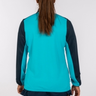 Bluza trening Bluza fermoar Montreal Fluor Turquoise-navy Joma