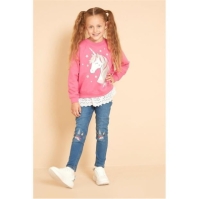 Bluza trening Studio Unicorn And Jegging Set fetita