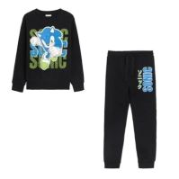 Bluza trening Character Sonic The Hedgehog and Jogger Set Black