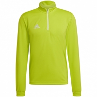 Bluza męska adidas Entrada 22 Training Top limonkowa HC5057