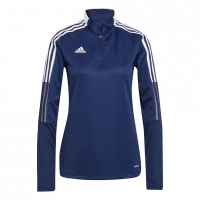 Bluza trening for adidas Tiro 21 Training Top navy blue GK9660 dama