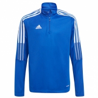 Bluza trening adidas Tiro 21 Training Top Youth blue for GM7322 copil