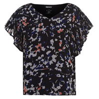 DKNY Print Blouse