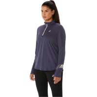 Asics Icon half Zip Ls Top Running dama