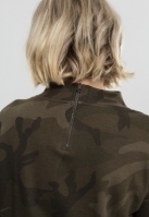 Camo Turtleneck Crew dama Urban Classics