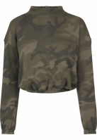 Camo Turtleneck Crew dama Urban Classics